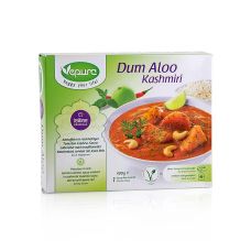 Dum Aloo Kashmiri - Kartoffeln in Tomaten Cashew Sauce mit Jeera Reis, TK, 400 g