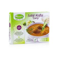 Sabji Kofta Curry - Gemüse-Bananen Bällchen, Rajasthani Sauce, Jeera Reis TK, 400 g