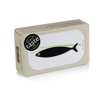 Makrelen Caballitas, ganz, klein, in Olivenöl, Jose Gourmet, 120 g
