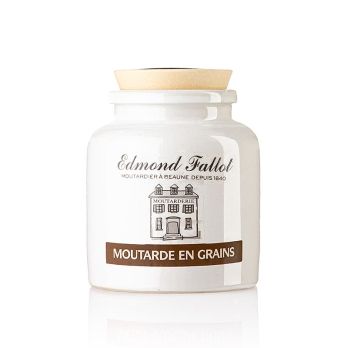 Fallot - Senf, grob, mit Weißwein Moutarde en grains, 235 ml