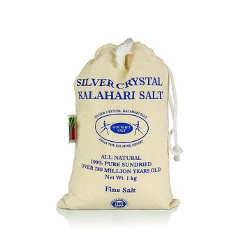 Silver Crystal Salz aus der Kalahari, fein, 1 kg