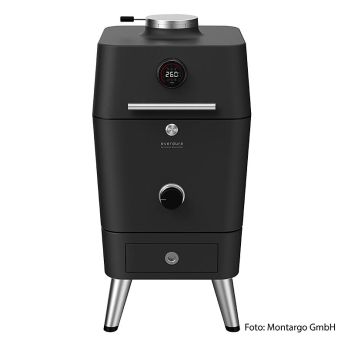 Holzkohlegrill 4K, schwarz, everdure montargo / Heston Blumenthal, 1 St