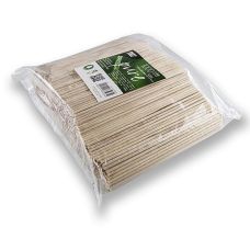 Holz-Spieße,Pure, für Zuckerwatte, mit stumpfen Enden, 15cm, 1.000 St