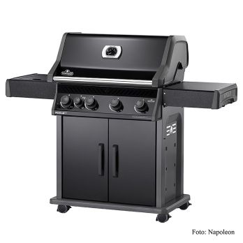 Napoleon Gasgrill Rogue XT525SIBPK, Schwarz, 4 Brenner+ SIZZLEZONE, 1 St