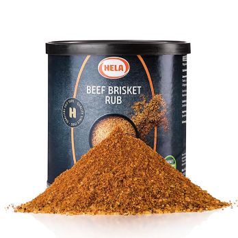 HELA Rub Beef Brisket BBQ, Gewürzzubereitung, scharf, 450 g