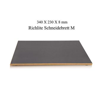 Richlite Schneidebrett M, 340x230x8mm, Mario Kotaska, 1 St