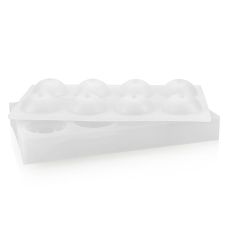 Silikon Matte 17,5x30cm,  8 Spheren/Kugeln, 55mmx87ml, Pavoni (AF001), 1 St
