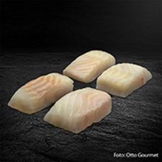 Weißer Heilbutt Filets, handfiletiert, TK, 320 g, 4 x 80g