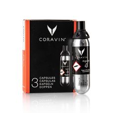 Coravin Wine Access System Kapseln, 3 Stück mit Argon Gas (A65), 3 St