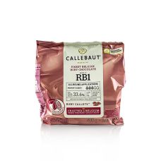 Ruby - Rosa Schokolade, 33,6% Kakao, Callets Couverture, Callebaut, 400 g