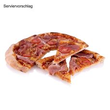 Pizzaboden mit Tomatensauce, 28/29cm, scarlinpizza, TK, 4,48 kg, 14 x 320g