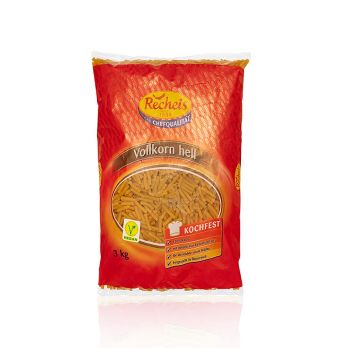 Recheis - Vollkorn Makkaroni, hell, 3 kg
