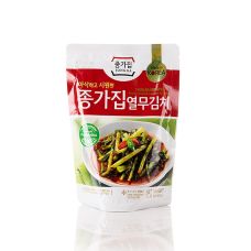 Yeolmu (Junge Rettich Strünke), eingelegt, Jongga, 500 g
