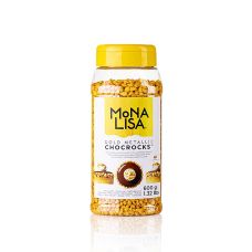 Mini Chockrocks - Schokosteinchen Gold Metallic, Mona Lisa (CHK-GL-22652E0), 600 g