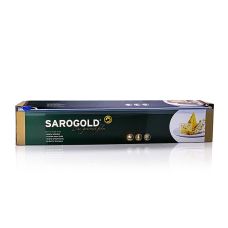 SAROGOLD Gourmet-Folie, 45cm, Faltschachtel (Frischhaltefolie), 300 m, 1 St