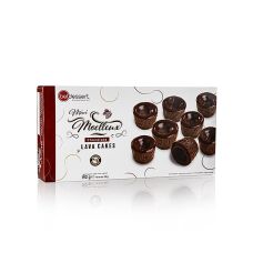 Mini Schoko Lavakuchen mit flüssigem Kern, beldessert, TK, 1,152 kg, 48 x 24g