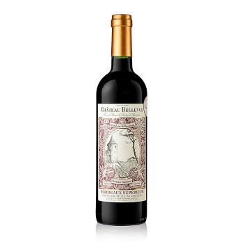 Chateau Bellevue 2022er trocken Rotwein Bordeaux Superieur AOC , 750 ml