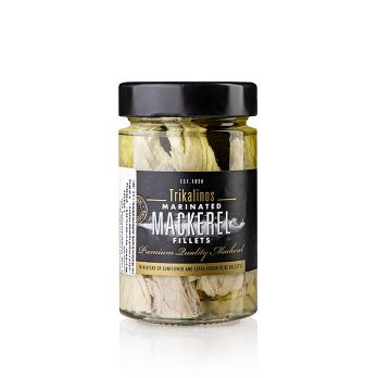Makrelenfilets in Oliven- & Sonnenblumenöl, Griechenland, Trikalinos, 200 g