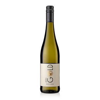 2024er Weiss Gold Weißwein QW, trocken, 11,5 % vol,. Leon Gold, BIO, 750 ml