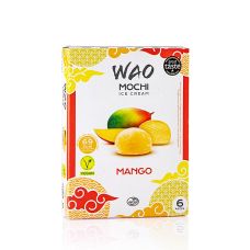 WAO Mango Mochi - Mochi mit Mangoeis, TK, 210 g, 6 x 35g