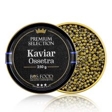 BOS FOOD Premium Selection - Ossetra (gueldenstaedtii), Aquakultur, ohne Konservierungsmittel, China, 250 g