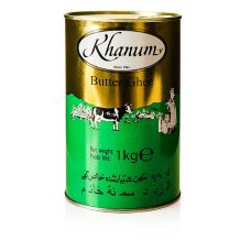 Butter Ghee - geklärte Butter, 99,8% Fett, 1 kg