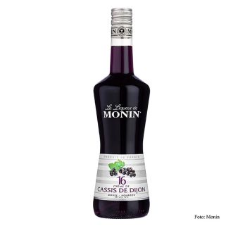 Cassis-Cremelikör, Cassis de Dijon, Monin, 20% vol., 700 ml