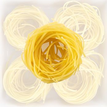 Granoro Tagliolini mit Ei, 2mm, Bandnudelnester, No.119, 500 g