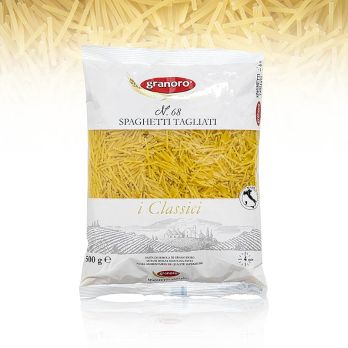 Granoro Vermicelli Tagliati, dünne kurze Suppennudel, No.68, 500 g