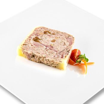 Terrine von Fasanen, mit Pfifferlingen, Rougié, 1 kg