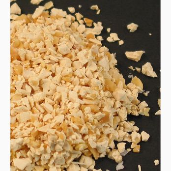 Französischer Nougat, hellbraun, grob geraspelt, 2-4mm, aus Montelimar, 15 kg