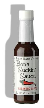 Bone Suckin´ Sauce Habanero BBQ Sauce (Hiccuppin-Hot), Ford´s Food, 147 ml