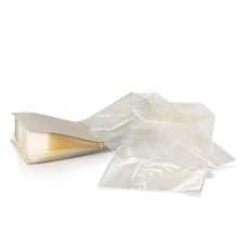 Zellglas - Kreuzbodenbeutel, Cellophan, gereckt, 14,5x23,5cm, 100 St
