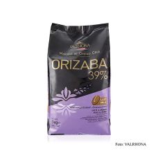 Valrhona Orizaba Lactée Grand Cru, Vollmich Couverture, Callets, 39% Kakao, 3 kg