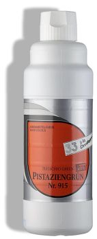 Lebensmittelfarbe Flüssig plus, pistaziengrün, 915, Dreidoppel, 1 l