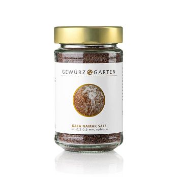 Gewürzgarten Kala-Namak-Salz, fein, rotbraun, 250 g