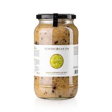 Gewürzgarten Birnen Portwein Chutney, mit Nüssen, Ingwer und Kakaobohnen, 900 ml