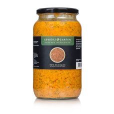 Gewürzgarten Rote Mojosauce, mit Paprika, Chili und Koriander, 900 ml