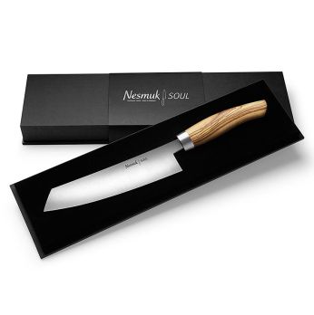 Nesmuk Soul 3.0 Kochmesser, 180mm, Edelstahlzwinge, Griff Olivenholz, 1 St