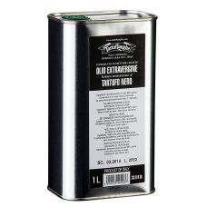 Natives Olivenöl Extra mit schwarzem Trüffel-Aroma (Trüffelöl), Tartuflanghe, 1 l