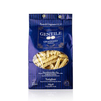 Pastificio Gentile Gragnano IGP - Tortiglioni, bronzegezogen, 500 g