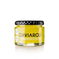 Caviaroli® Olivenölkaviar, kleine Perlen aus extra nativem Olivenöl, gelb, 50 g