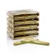 Bambus-Fingerfoodzange (Pinzette), für Snacks, natur, 16cm, 100 St