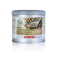 Wiberg BIO Pfeffer, schwarz, gemahlen, 220 g