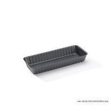 deBUYER Tarteform, rechteckig, 20x8cm, mit abnehmb. Boden, 1 St