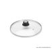 deBUYER Glasdeckel mit Bakelitgriff, 28 cm, 1 St