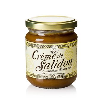 Creme de Salidou, Karamell Creme mit Salzbutter, 220 g