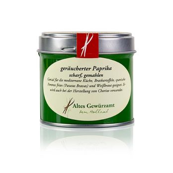 Paprika geräuchert, scharf (Pimenton de la Vera), Altes Gewürzamt, 70 g
