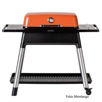Gasgrill FURNACE, 3 Brenner, orange, everdure montargo / Heston Blumenthal, 1 St