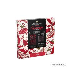 Valrhona Carré Guanaja -  Bitterschokoladentäfelchen, 70% Kakao, 90 g, 18 x 5g